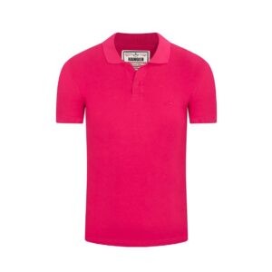Camiseta Cuello V Pima Rojo