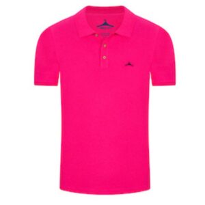 Camiseta Tipo Polo Pink Wood